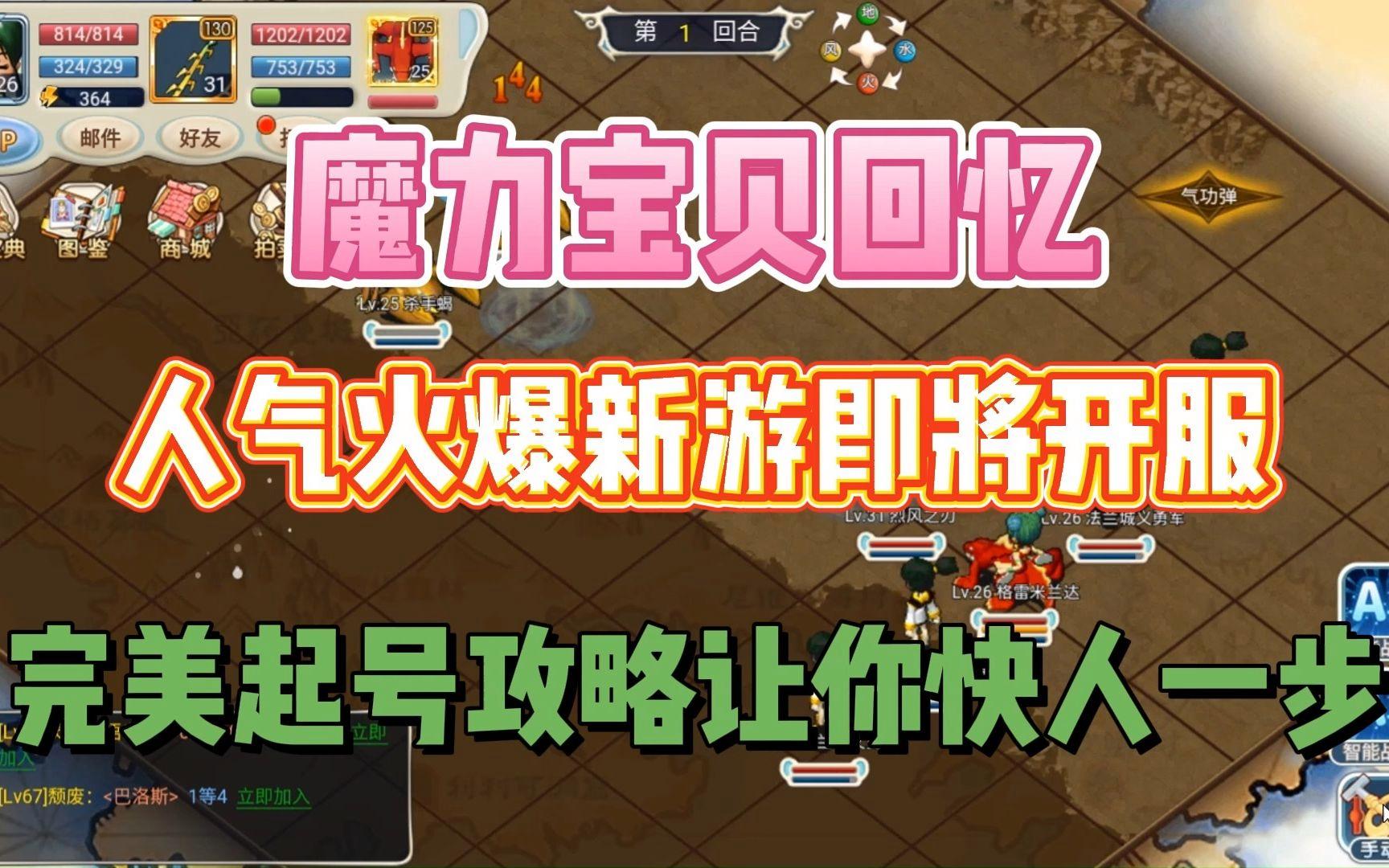 魔力宝贝私服挂机刷怪设置技巧轻松升级再也不难